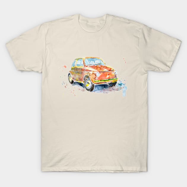 red car T-Shirt by giovannivescera